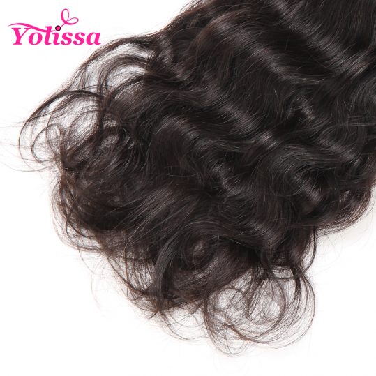 Yolissa Pre Plucked 360 Lace Frontal Closure Brazilian Body Wave Human Hair 22.5*4*2 Natural Hairline Baby Hair non-remy Hair