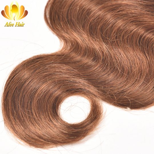 Ali Afee Ombre Brazilian Body Wave Hair Extension T1B/4/30 3 Tones Non Remy Cheap Human Hair Bundles Can Buy 3 or 4 Bundles