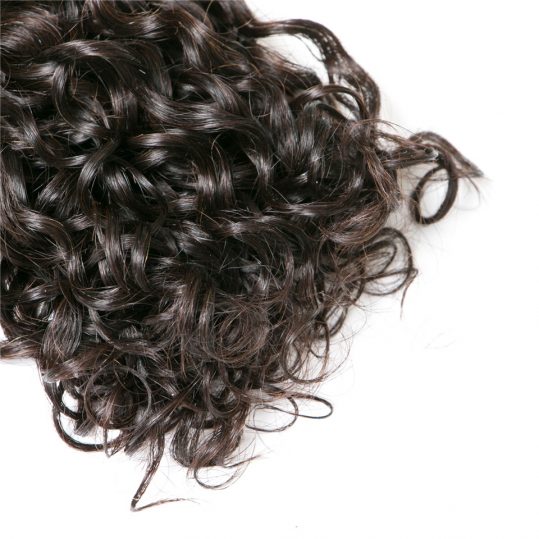 Vanlov Brazilian Water Wave Brazilian Hair Weave Bundles Human Hair Extension Natural Black Non Remy Can Buy 3/4 PCS or More