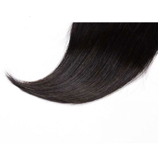 Mstoxic Lace Closure Malaysian Straight Non-Remy Hair Middle Part #1b Color Human Hair 4''x 4'' Free Shipping