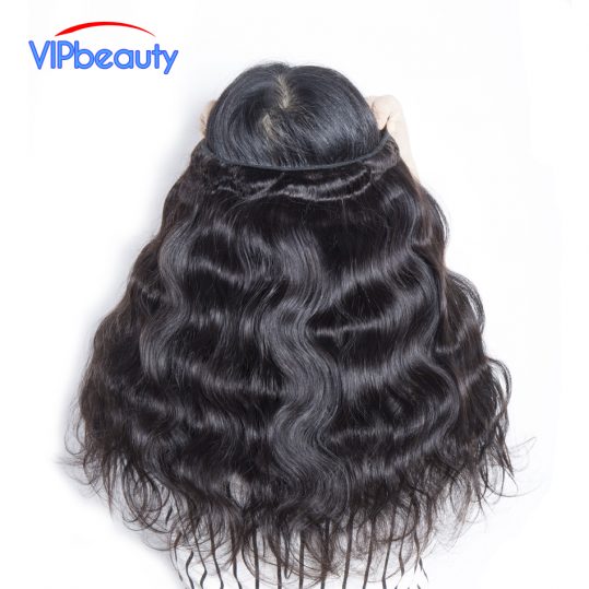 Vip beauty Indian Body Wave Human Hair Bundles 1 Piece Non Remy Hair Extensions Natural Color 1B 10-28 Inch Free Shipping