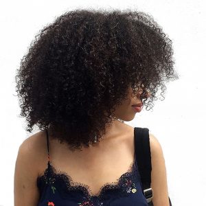 4*4 Lace Closure Mongolian Afro Kinky Curly Human Hair With Baby Hair Pre Plucked You May Hair Non-Remy