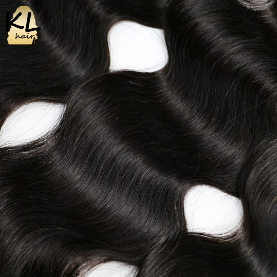 KL Hair Brazilian Body Wave Lace Frontal Closure 13*4 Ear To Ear Pre Plucked Lace Closure With Baby Hair Human Remy Hair Closure