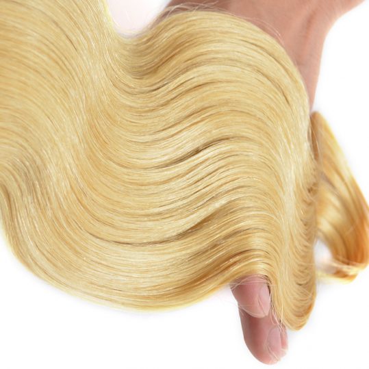 BAISI 613# Brazilian Remy Hair Blonde Body Wave Hair Extensions,Free Shipping 10inch-26inch