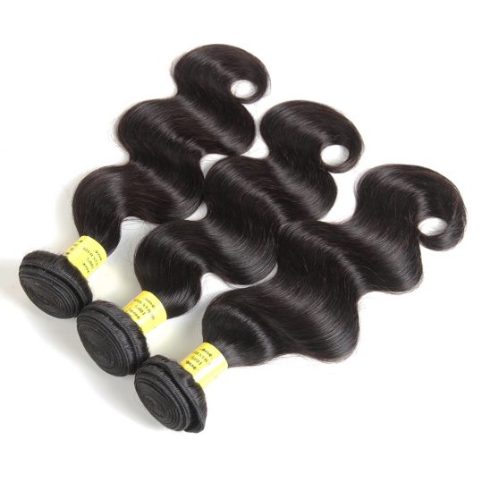 Queen Like Hair Products 1 Bundle/Piece 100% Human Hair Bundles 8-28 Inches Non Remy Color 1b Hair Weave Malaysian Body Wave