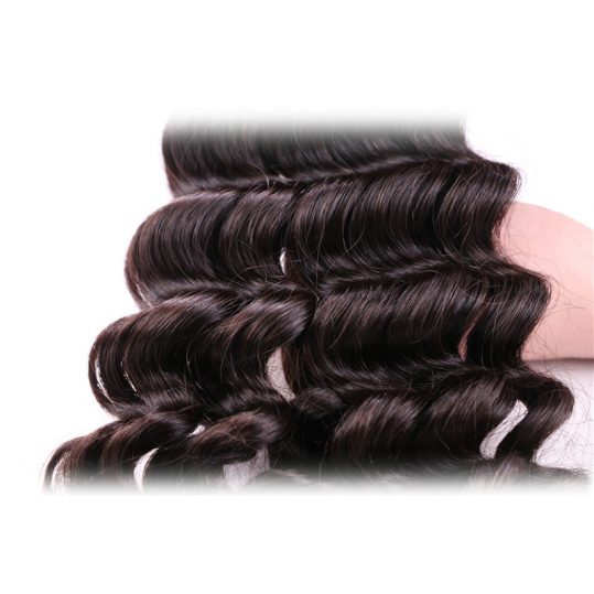 ISEE Brazilian Virgin Hair Loose Wave Can Be Dyed 100% Human Hair Extensions Weave Bundles Free Shipping