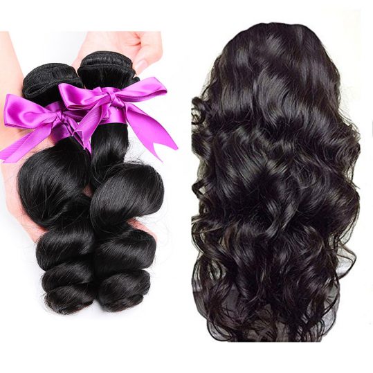 Mstoxic Brazilian Non Remy Loose Wave Hair Extensions 100% Human Hair Weave Bundles Hair Can Buy 3 Pieces 8-28inch Natural Color
