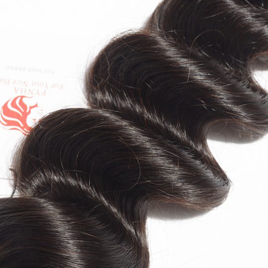 [FYNHA] Brazilian Loose Wave Remy Hair Natural Color 100% Human Hair Bundles 10-28 inch Free Shipping