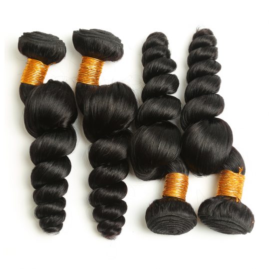 Wonder Beauty Hair Peruvian Loose Wave Remy Hair 100% Human Hair Weave Bundles 100g/Piece 1 Piece Only Natural Color Hair