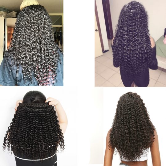 Queen Story Hair Deep Wave Brazilian Hair Weave Bundles 10-28 Inch 100% Human Hair Bundles Free Shipping Remy Hair
