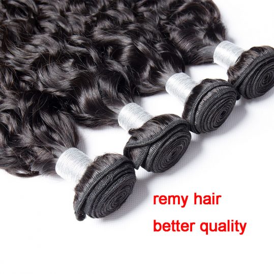 Brazilian Water Wave Bundle Remy Hair Can Buy 3 or 4 Bundle 10-28 Mi Lisa Hair Extension 1 Pc Only Hair Weave Human Hair Bundles