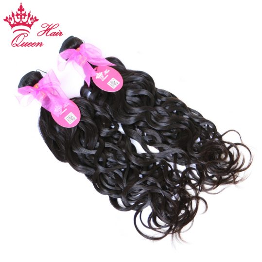 Queen Hair Products Brazilian Water Wave Remy Hair Natural Color 10" - 28" 1 Piece 100% Human Hair Weave Bundles