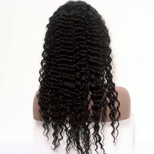 Lace Front Human Hair Wigs 130% Density Brazilian Curly Hair Wigs For Black Women With Baby Hair Honey Queen Remy