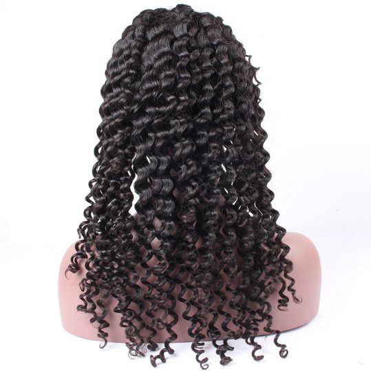 Maxglam 360 Lace Front Human Hair Wigs With Pre Plucked Baby Hair For Black Women Brazilian Curly Remy Hair Free Shipping