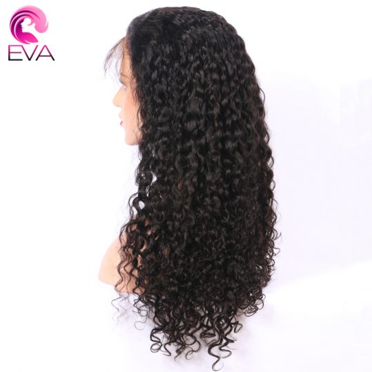Brazilian Full Lace Wig With Baby Hair Pre Plucked Glueless Human Hair Wigs For Black Women Remy Hair Bleached Knots Eva Hair