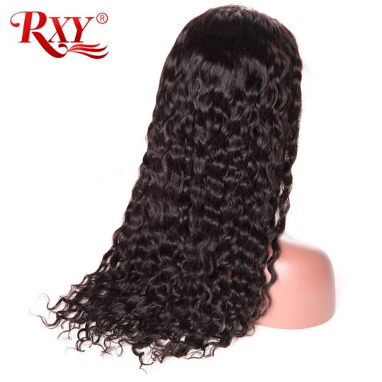RXY 150% Density Pre Plucked 360 Lace Frontal Wig Brazilian Curly Lace Front Human Hair Wigs For Black Women Non Remy Lace Wigs