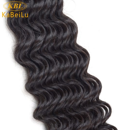 KBL Brazilian Virgin hair Curly weave human Hair Bundles Unprocessed 12"-30" Natural Color 1B Hair Extensions