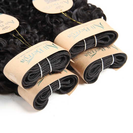 Ali Berrys Hair Kinky Curly Human Hair Brazilian Hair Weave Bundles Double Weft 10-20 Inch Can Be Mixed Remy Hair Free Shipping