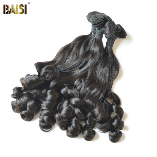 BAISI Brazilian Hair weave bouncy Curly Remy Funmi Hair extension Free Shipping
