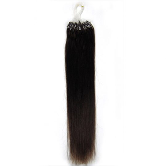 ZZHAIR 0.4g-0.7g 16"-24" Non-remy Hair Micro Loop Ring 100% Human Hair Extension 100s/pack 40g-70g Micro Bead Links Natural Hair