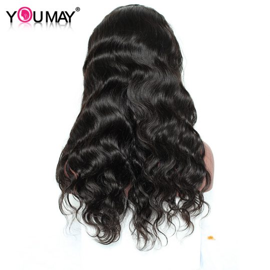 Pre-Plucked Glueless Full Lace Human Hair Wigs For Black Women With Baby Hair Brazilian Body Wave Wig Bleached Knots Non-Remy