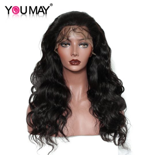 Pre-Plucked Glueless Full Lace Human Hair Wigs For Black Women With Baby Hair Brazilian Body Wave Wig Bleached Knots Non-Remy