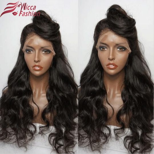 Dream Beauty 180% Density Pre Plucked Full Lace Human Hair Wigs With Baby Hair Brazilian Non-Remy hair For Black Women