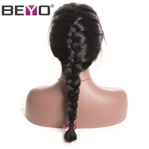 Beyo 360 Lace Frontal Wig 150% Density Pre Plucked Brazilian Body Wave Lace Wigs For Black Women Non Remy Human Hair Wigs