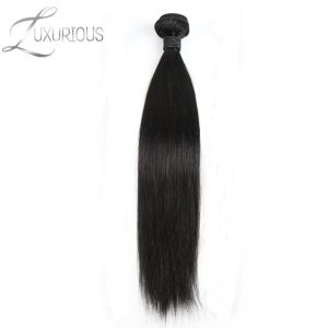 Luxurious 100% Brazilian Virgin Hair Silky Straight Hair Extension Human Hair Bundles 8-30Inch Natural Color Double Weft