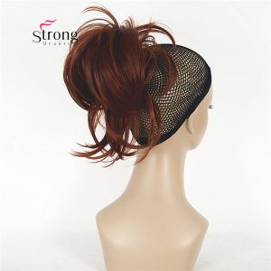 12 Inch Adjustable Messy Style Ponytail Hair Extension Synthetic Hair-Piece with Jaw Claw COLOUR CHOICES