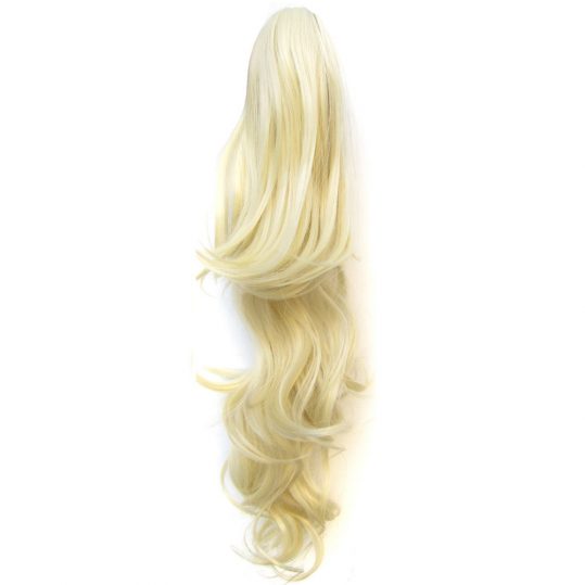 [DELICE] 24inch 160g/pc Women's High Temperature Fiber Synthetic Hair Long Layered Curly Claw Ponytail