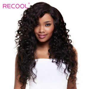 Recool Hair Brazilian Virgin Hair Loose Deep Bundles 8-28 Inch Natural Color More Wave Hair Extension 100% Human Hair Bundles