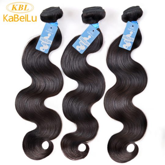 KBL Brazilian Virgin Hair Body Wave Human Hair Weave Bundles 100% Unprocessed Hair Weft Extension 12''-26'' Natual Color