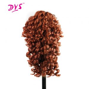 Deyngs Short Kinky Curly Claw in Ponytail Hair Extension Synthetic Pony Tail Tress Hair Piece Red/Black/Brown 3 Colors Available