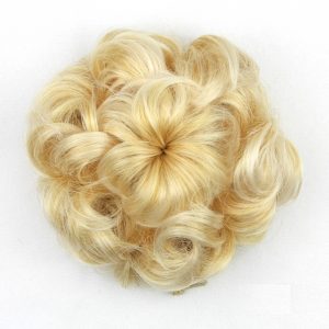Soowee 5 colors High Temperature Fiber Synthetic Hair Chignon Synthetic Donut Roller Hairpieces Hair bun