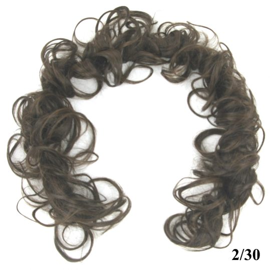 Soowee 80cm 8 Colors Synthetic Hair Bun Curly Chignon Hair Extension Headband Hair Donut Roller Hairband Scrunchie