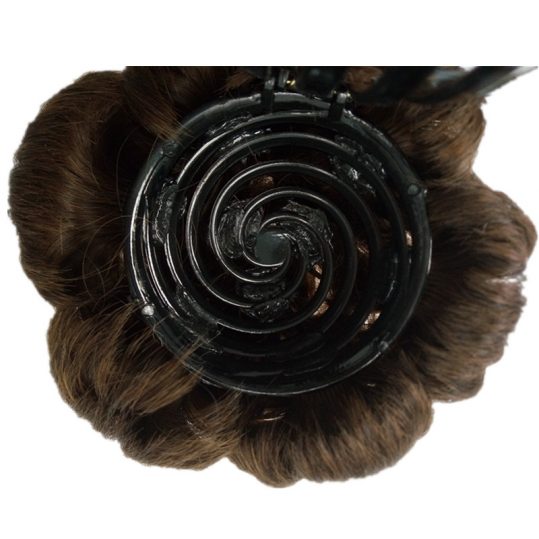 9flowers Esprit Beauty Synthetic Hair Curly Chignon Claw Updo Bun Accessories Women's Hair Piece Style High Temperature Fiber