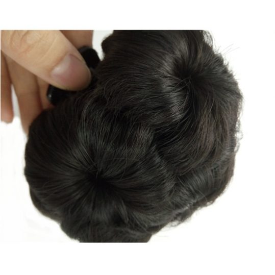 9flowers Esprit Beauty Synthetic Hair Curly Chignon Claw Updo Bun Accessories Women's Hair Piece Style High Temperature Fiber