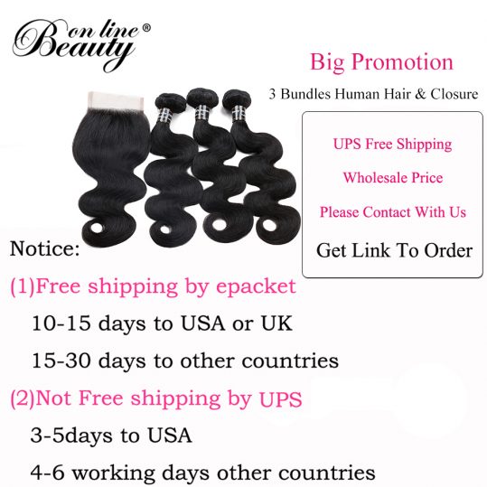 Peruvian Body Wave Lace Closure Remy Human Hair Bundles Closure With Baby Hair Middle Part Hand Tied BOL 1 Bundle Hair Closure