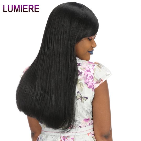 Lumiere Hair Peruvian Straight Hair Lace Frontal 13x4 Ear To Ear Lace Closure With Baby Hair Remy Human Hair Free Part 8"-20"
