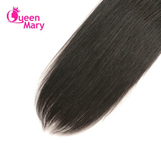 Queen Mary Peruvian Straight Hair Closure Non-Remy Hair Natural Color Lace Closure 100% Human Hair Free Part Free Shipping