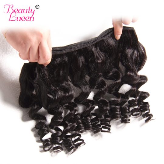Brazilian Hair Weave Bouncy Curly Weave Human Hair Bundles Short Bob Style Hair Extension Can Buy 3/ 4 Bundle Deals Non-Remy