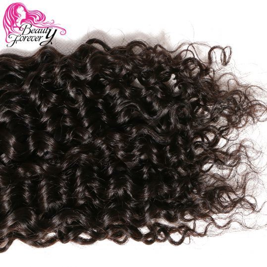 Beauty Forever Brazilian Curly Hair Weave Bundles 1 Piece Non-remy Human Hair Weaving Natural Color 8-26inch Free Shipping