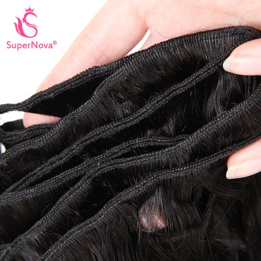 Supernova Hair Brazilian Body Wave 1 piece Natural Black Color Human Hair Bundles Non-Remy Hair Free Shipping