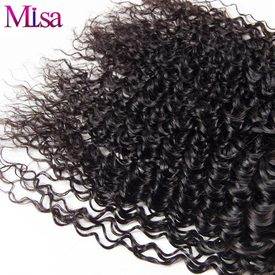 Deep Wave Brazilian Hair Weave Bundle 1 Piece Mi Lisa Hair Extension Can Buy 3 or 4 Bundle 10-28 inch Non Remy Human Hair Bundle