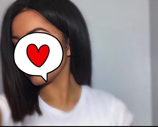 Short Lace Front Human Hair Wigs Brazilian Remy Hair Bob Wig with Pre Plucked Hairline with baby hairs